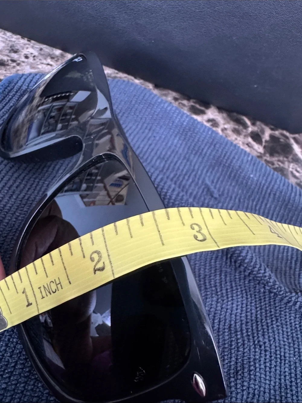 Ray-Ban Black Boyfriend Polarized Sunglasses